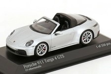 Minichamps 1/43 Porsche 911 992-2 Targa 4 GTS Cabriolet Silver Collectables 17+