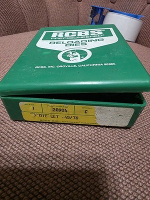RCBS .45/70 45-70 Govt Reloading Dies 3-Die Set 20904 Precisioneered Tool