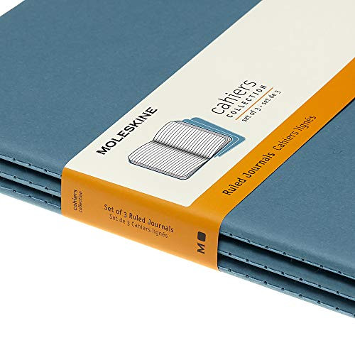 Cahier Journal, Soft Cover, Large (5" x 8.25") Ruled/Lined, Black, 80 Pages (... - Picture 7 of 8