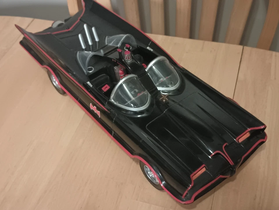 Large Plastic 18 Inches Long 1966 Tv Series Batmobile - Image 2 of 4