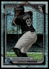 2024 Bowman Chrome Prospects Mojo Refractors #BCP-218 Jurdrick Profar 1st Bowman