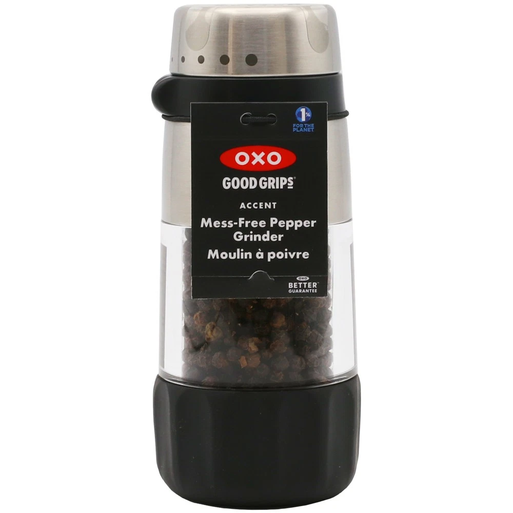 Oxo Pepper Grinder with Peppercorns Stainless Steel Good Grips Accent Mess-Free
Opens in a new windo