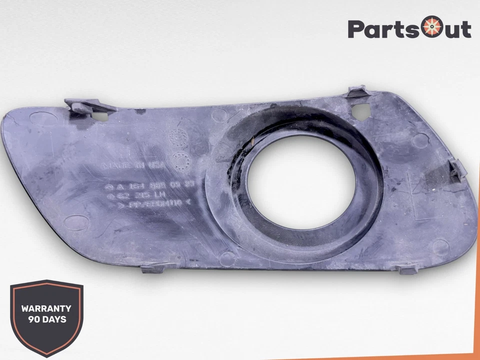 Mercedes-Benz ML 500 2006 luz antiniebla delantera izquierda bisel embellecedor A1648850923 Foto 4 de 4