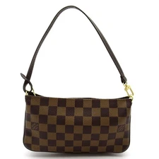 LOUIS VUITTON Navona N51983 Damier Other bag Brown USED
