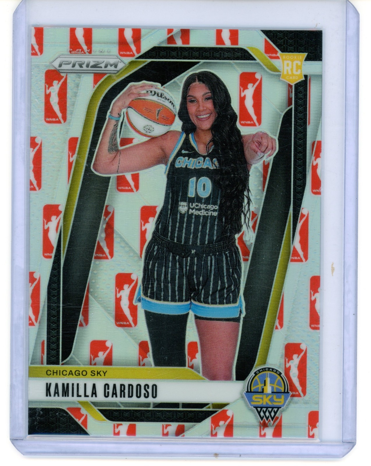 2024 Panini Prizm WNBA Logo Prizm Kamilla Cardoso #149 Rookie RC
