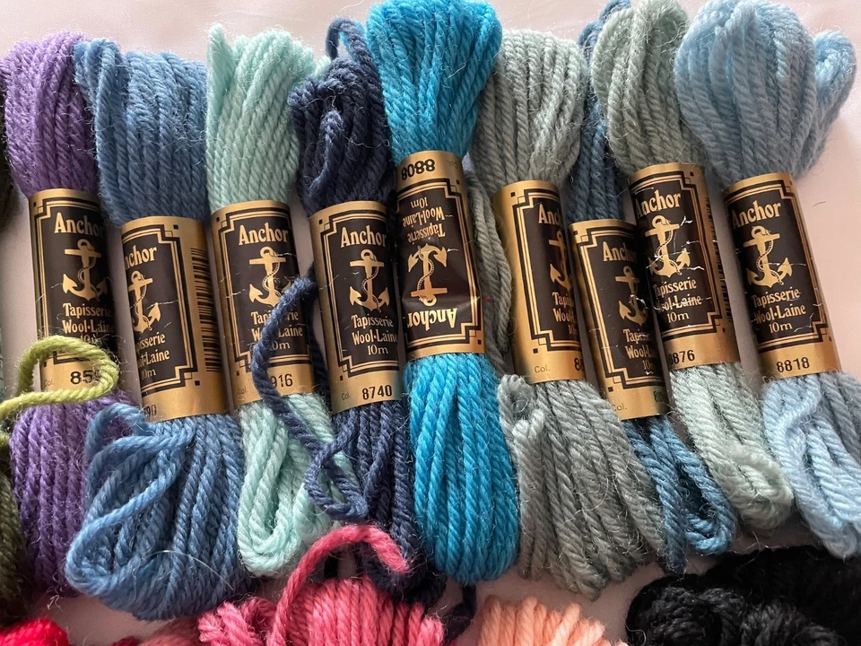 Anchor Tapisserie Tapestry All Wool Job Lot 40 Skeins - Image 4 of 4