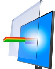 2-Pack Anti Blue Light Screen Protector for 20-22 Inch Monitors, Eye Protection