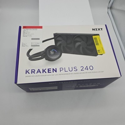 Kraken Plus 240   AIO CPU Liquid Cooler   240mm Radiator   2 x F120P READ