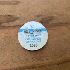 Cape May Point NJ Beach Tag Seasonal 2025