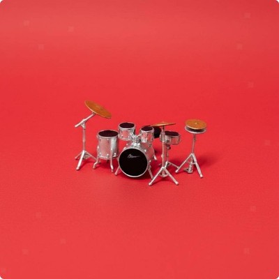 Bandfiguren Im Maßstab 1:64, Detailreiche Miniaturfiguren Einer Rockband,