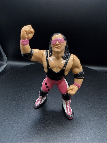 WWF Bret the Hitman Hart 1991 Hasbro Action Figure...