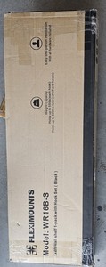 Garage Wall Shelving, 2-Pack 1x3 ft, Includes 8 Bike Hooks, Wall Shelf Garage...
