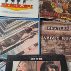 The Beatles LP Vinyl Lot Help!, Abbey Road, Let It Be, Sgt. Pepper's Rock