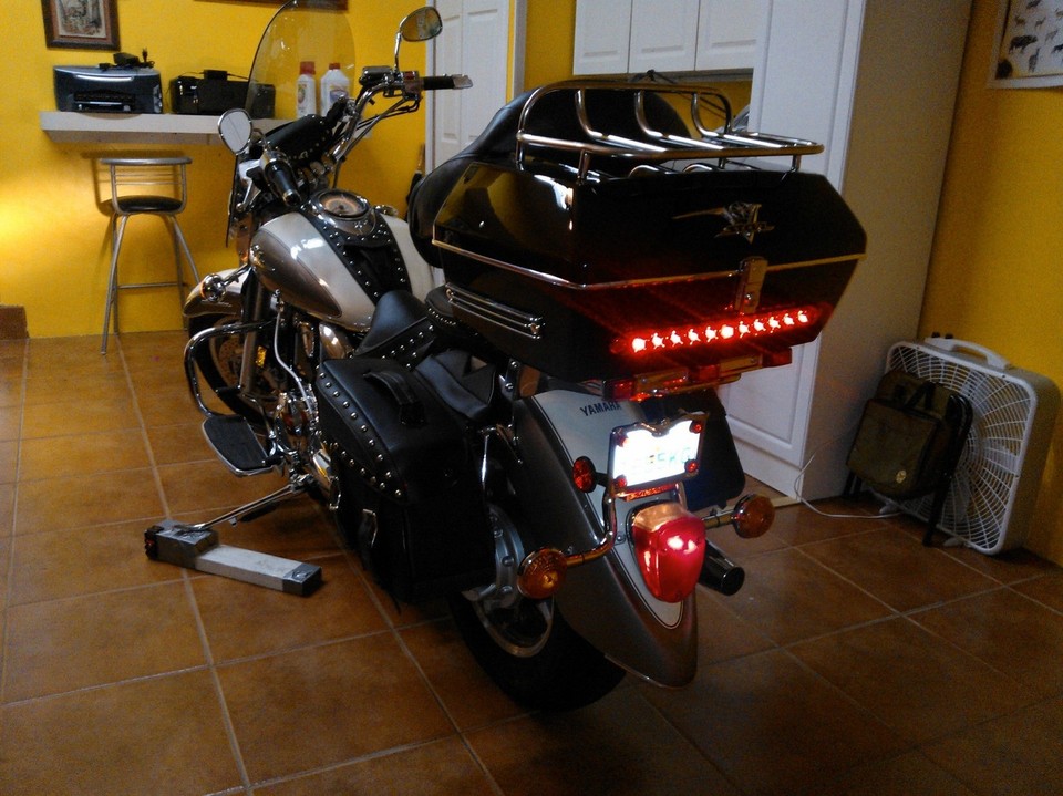 4 In Round Red LED Stop Turn Tail Lights Brake Trailer Lights - Foto 4