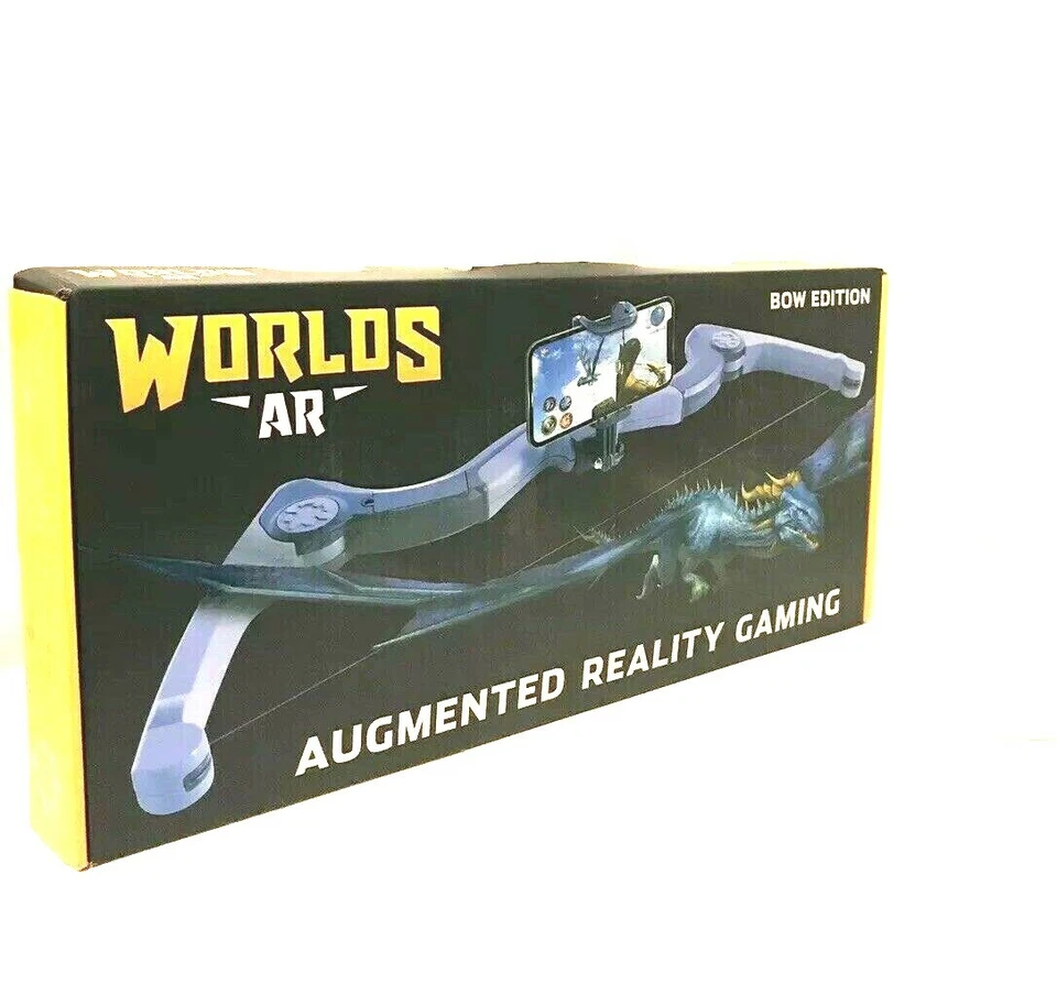 (2) New Worlds AR Bow Edition Augmented Reality Gaming Black Fin For Cell Phones - Image 4 of 4