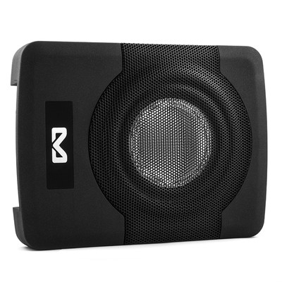 400W max. 20cm Untersitz Subwoofer + Verstärker 237x55x320mm Aktivwoofer
