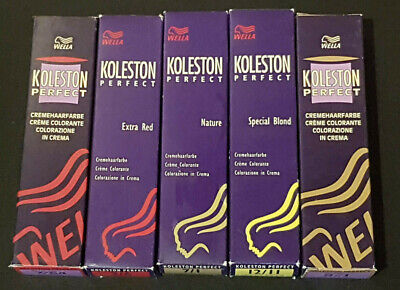 Wella Koleston Perfekt Haarfarbe Hellblond Rot Kupfer 8 4 Ebay