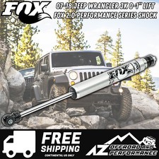 Fox 2.0 Performance Series IFP Front Shock For 07-18 Jeep Wrangler JK 0-1" Lift