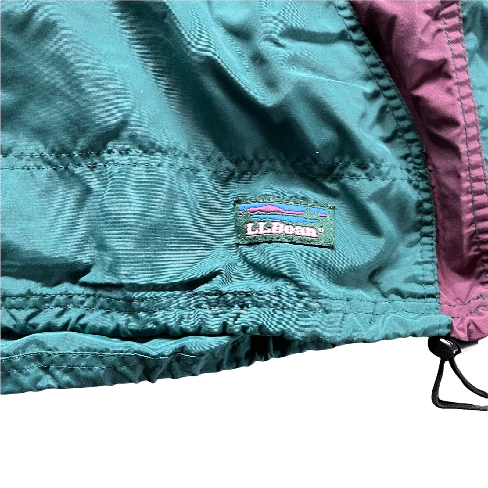 Vintage LL Bean Aztec Camping Anorak Windbreaker Jack… Gem