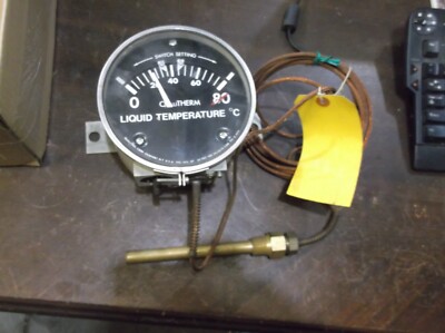 QUALITROL DAL-010-5P QUALITHERM LIQUID TEMPERATURE GAUGE 0-80 CELSIUS (720)