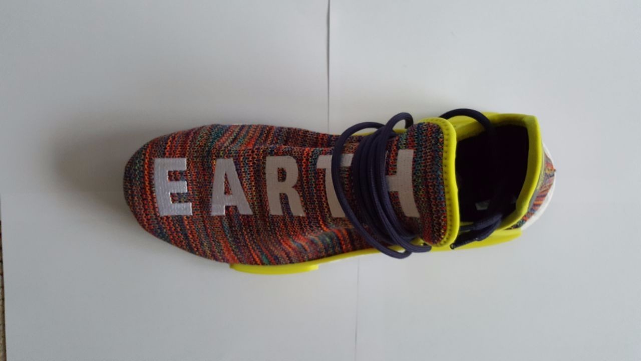 adidas human race lila