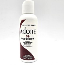 Creative Images Adore Semi Permanent Hair Color, Wild Cherry  694 oz. NEW 