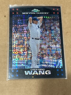 2007 Topps Chrome - X-Fractor #80 Chien-Ming Wang | eBay