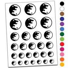 Yin Yang Wolf Wolves Temporary Tattoo Water Resistant Set