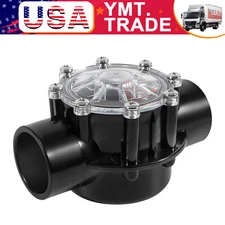 For Jandy Pro Series Connections 180-Dgree 1-1/2-Inch to 2-Inch Check Valve 7235