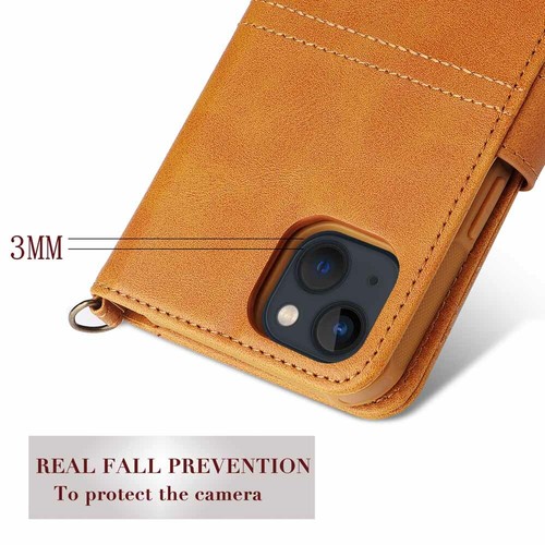 For iPhone 13 Pro 12 11 XS XR SE 6 7 8 Plus Detachable Wallet Leather Case Cover - Picture 12 of 48