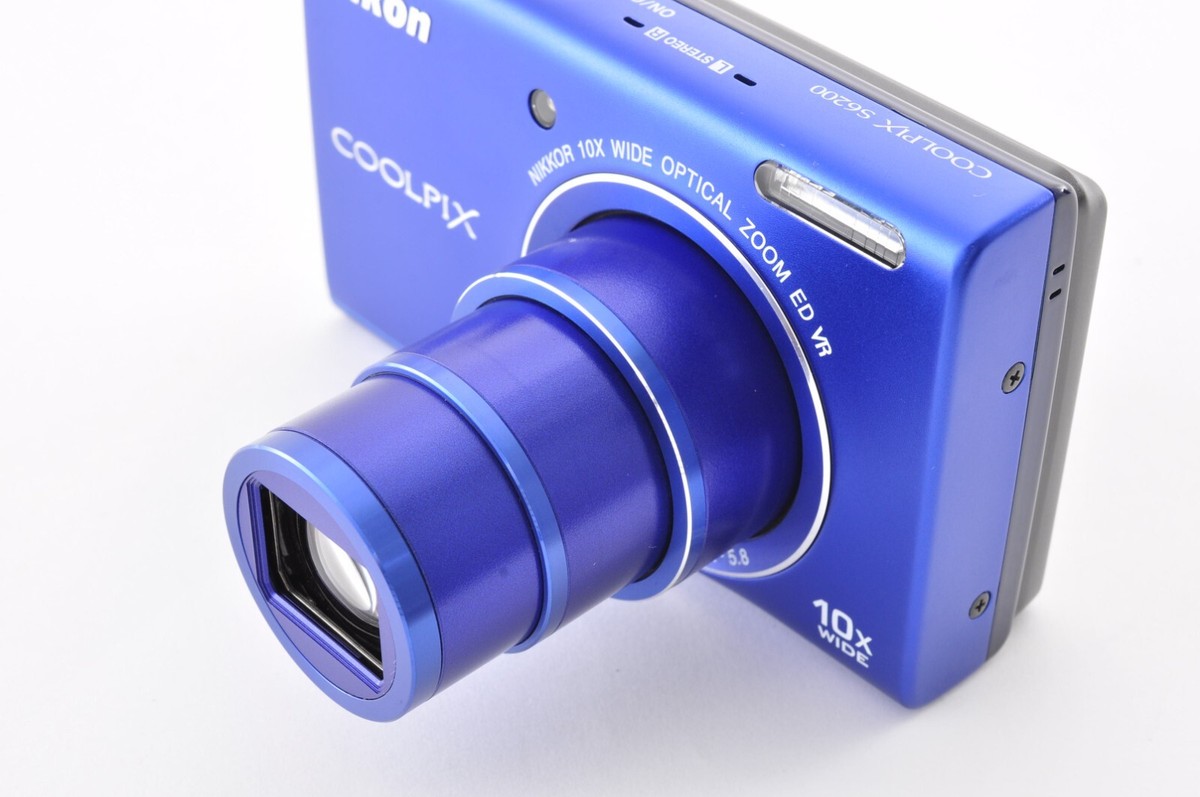 Nikon Coolpix S6200 Blue Excellent+5 16.0MP Compact Digital Nikon Coolpix S6200 Blue Excellent+5 16.0MP Compact Digital
