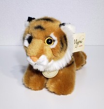NEW Miyoni Aurora Realistic Bengal Tiger Cub Cat Stuffed Animal Plush Toy 8" NWT
