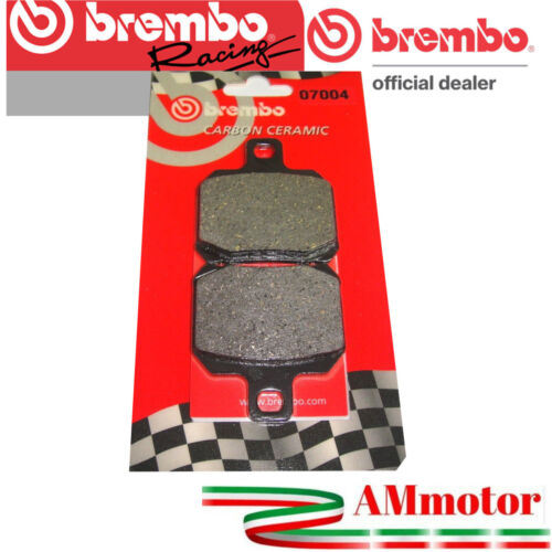 2009 Brembo carbon ceramic scooter rear brake pads Yamaha X-City 125 - Picture 1 of 1