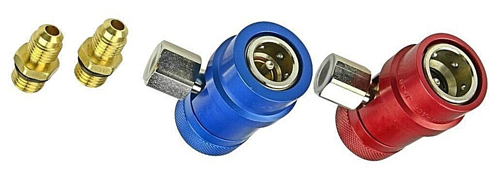 Embout HFO 1234yf universel gaz clim voiture connecteur R134a laiton