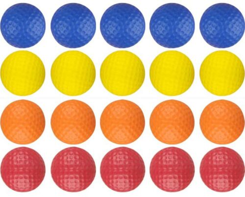 (5er Pack) Golf Übungsbälle Trainingshilfe für Schläger weich Indoor Outdoor - Bild 10 von 18