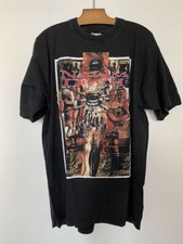 Vintage Napalm death late 90s words exit wound shirt  QT1736