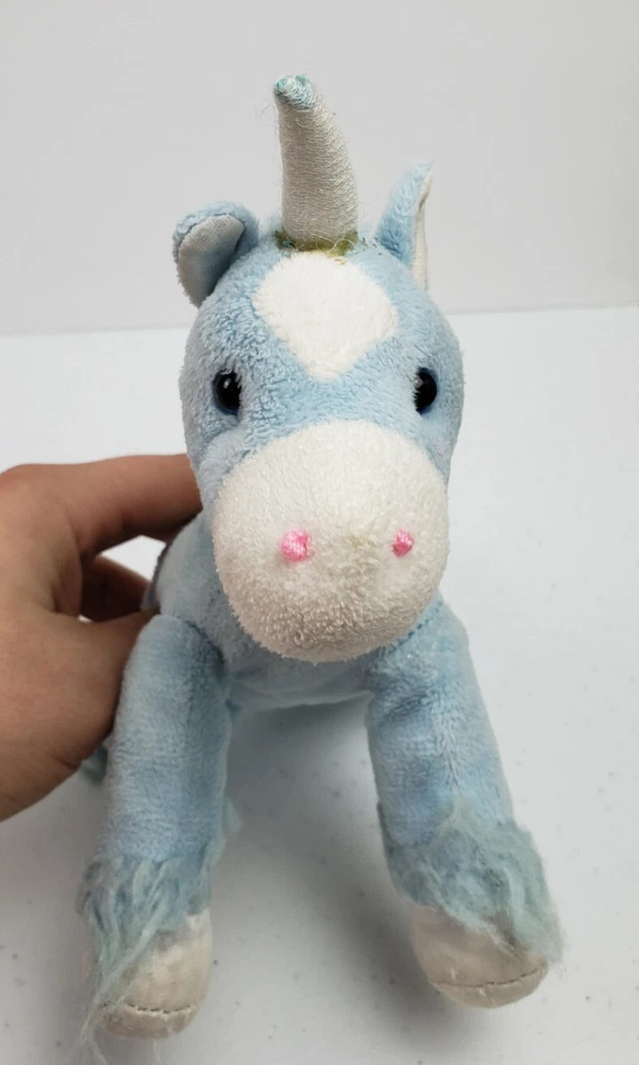Blue Unicorn Plush Stuffed Animal eBay