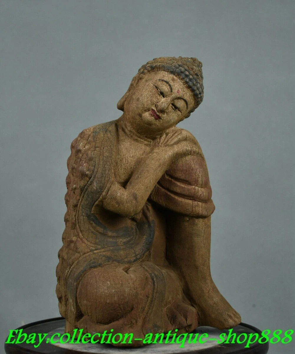 Tiger 木制古董原创中国风雕像、雕像| eBay