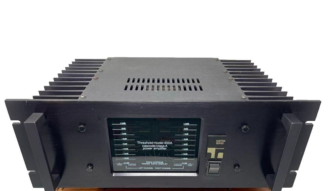 Threshold 400A パワーアンプ【エレクトリ正規輸入品】 - アンプ Threshold 400A パワーアンプ【エレクトリ正規輸入品】 - アンプ
