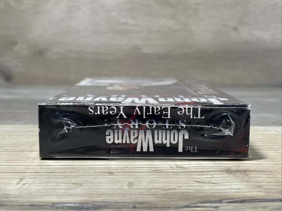 JOHN WAYNE  American Hero VHS 2 The John Wayne Story: The Early Years SEALED VHS - Image 4 of 4