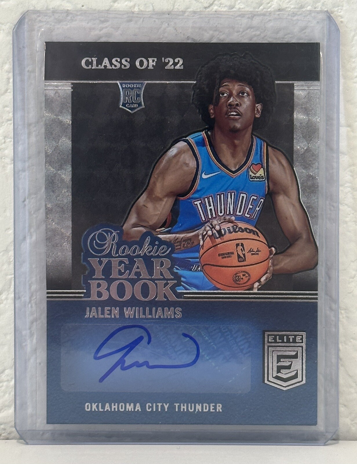 2022-23 Donruss Elite - Rookie Yearbook Autographs Jalen Williams #RYB ...