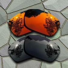 US Orange Red Grey Black Polarized Lenses Replacement For-Oakley Fuel Cell