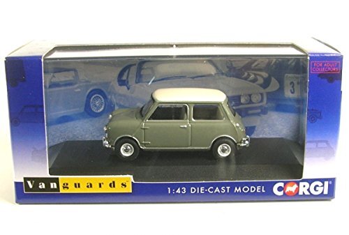 Vanguards escala 1/43 diecast VA02537 Morris Mini Cooper MK1 998cc - gris/blanco - Imagen 4 de 6