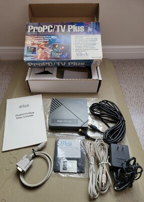 AITech ProPC/TV Plus VGA to Composite/S-Video Converter PC-to-TV Model #: 03-404