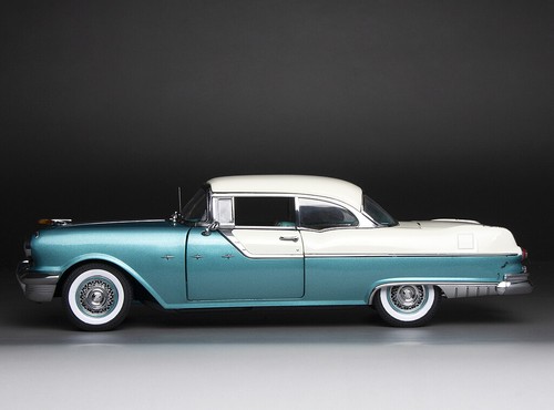 Pontiac Star Chief Sun Star 1:18 techo rígido blanco niebla verde valle 1955 (H5047) - Imagen 3 de 11
