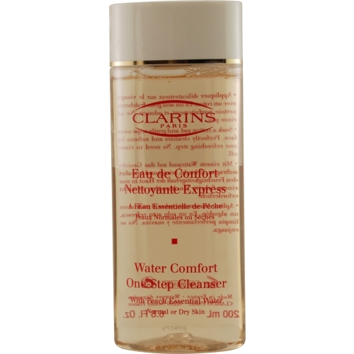 clarins peach water