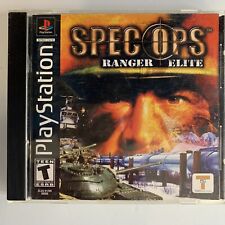 Spec Ops Ranger Elite PS1 Playstation Video Game (No Back Insert)