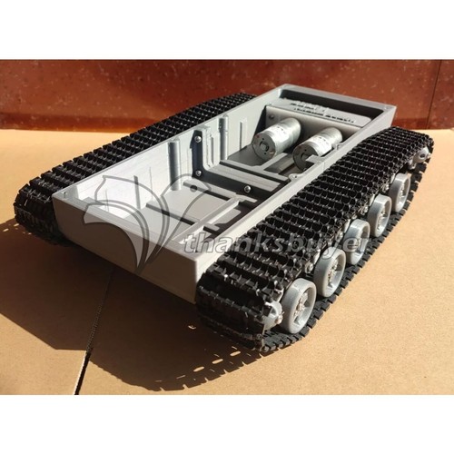 Finished Tracked Tank Chassis 6V 370 Reduction Motor Intelligent Tank Chassis