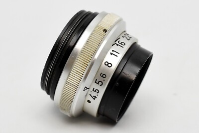 Steinheil Munchen Cassar 105mm 1:4.5 Lens | eBay