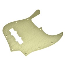 High Quality Metal Aluminium Anodized Bass Pick Guard Fits for Fender Jazz Bass